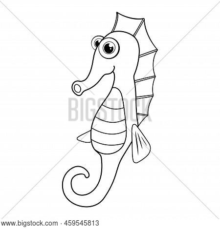 Colorless cartoon sea vector photo free trial bigstock