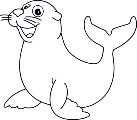 Seals coloring pages free coloring pages