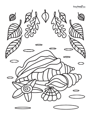 Printable summer coloring pages