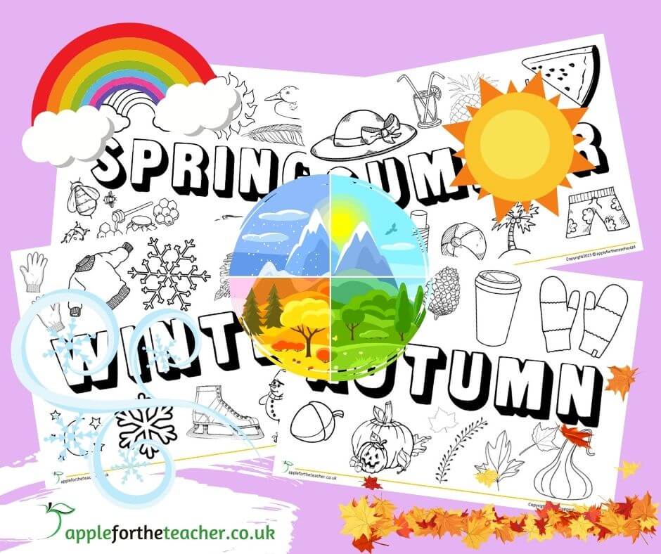 Seasons louring pages apple for the teacher ltd