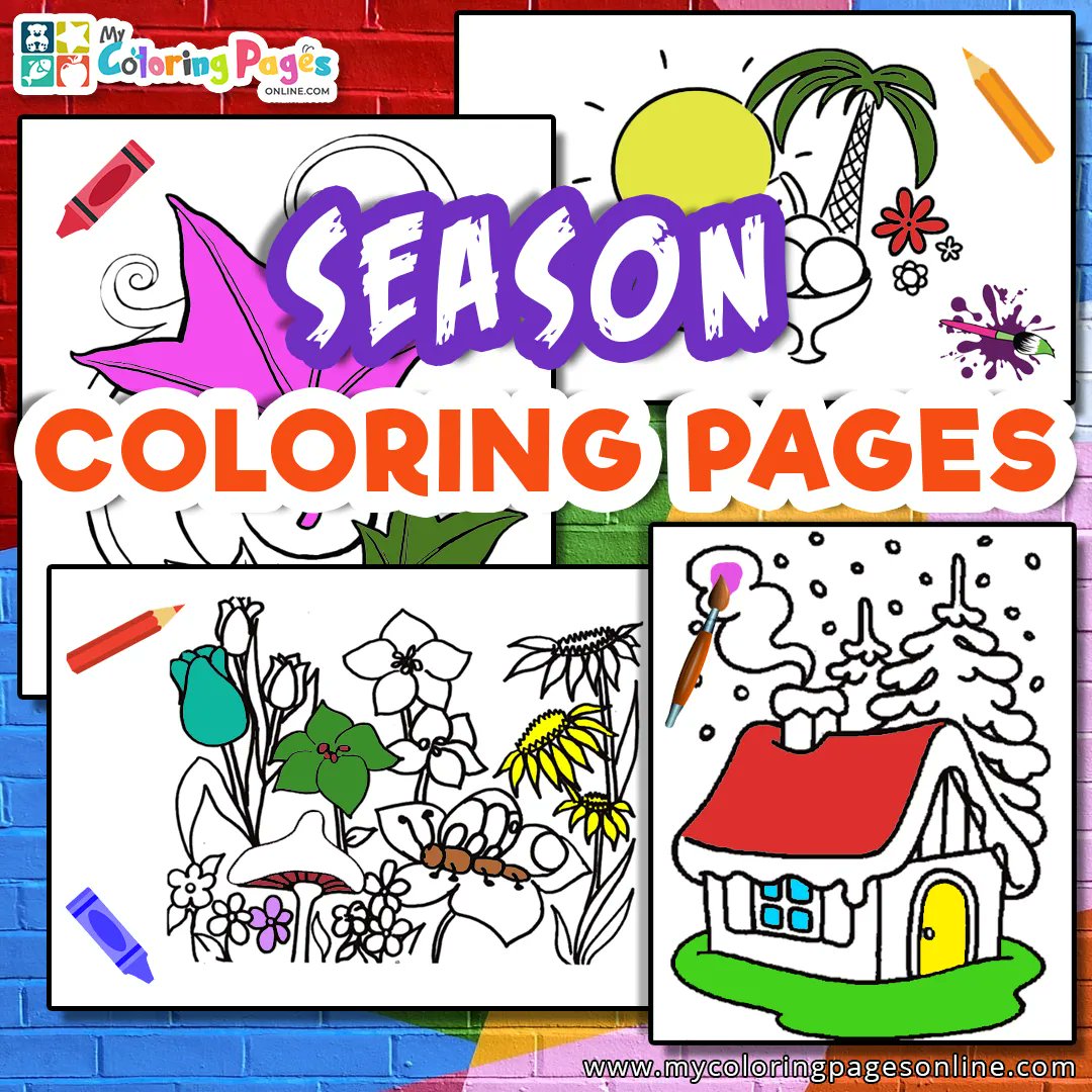The learning apps on x seasons coloring pages available online are simplest yet easiest way to teach kids about seasons these fun amp exciting online seasons coloring pages are perfect for toddlers