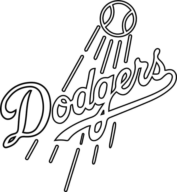 Seattle mariners logo coloring page