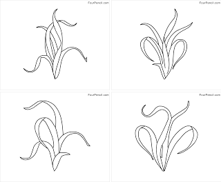 Free printable seaweed coloring pages for kids â