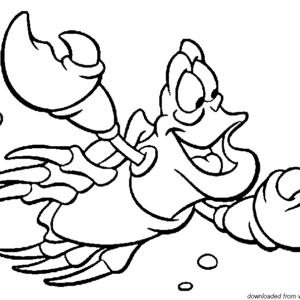 Sebastian coloring pages printable for free download