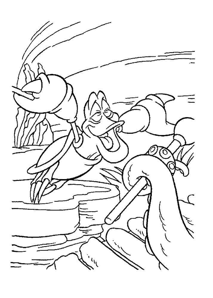 Online coloring pages coloring sebastian coloring