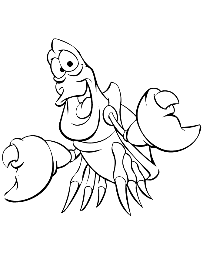 Sebastian coloring pages printable for free download