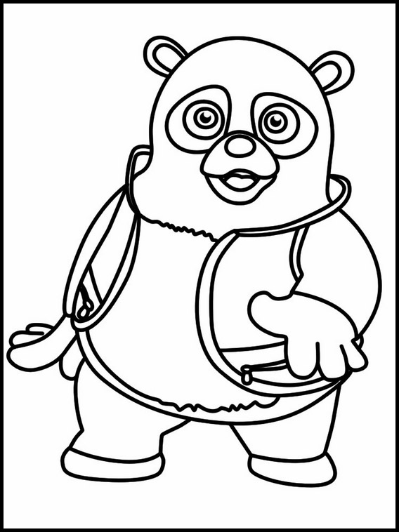 Coloring pages special agent oso