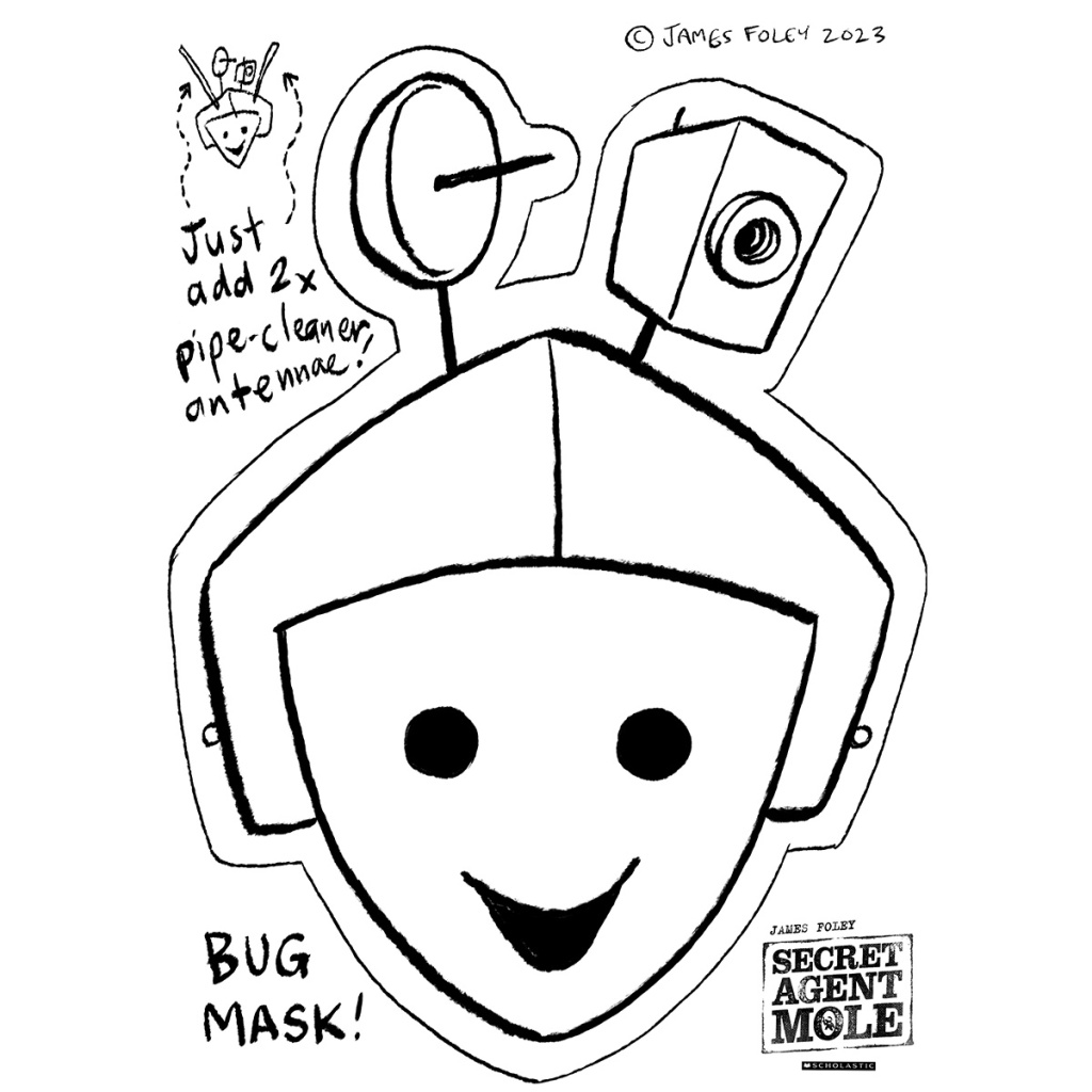 Book week costume ideas â and free printable masks â james foley