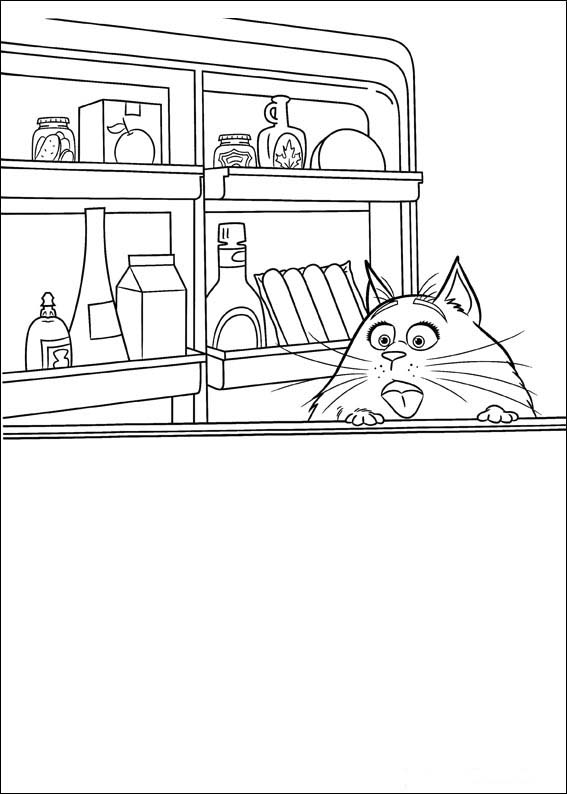 The secret life of pets coloring pages