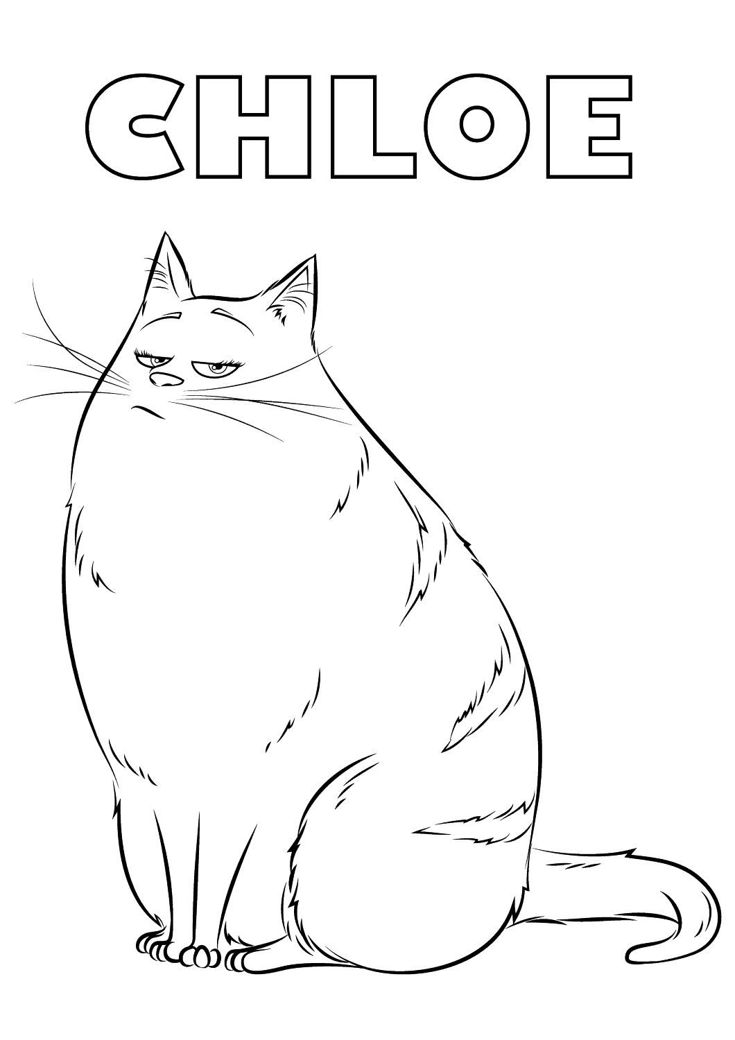 The secret life of pets coloring pages