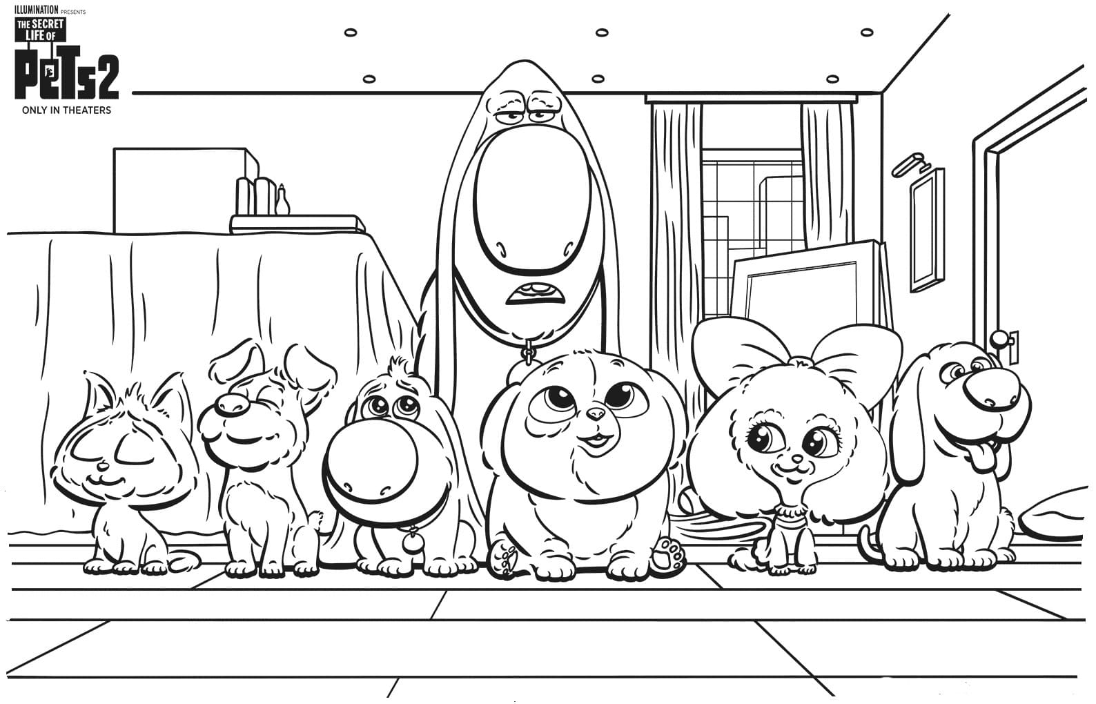 The secret life of pets coloring pages print them for free