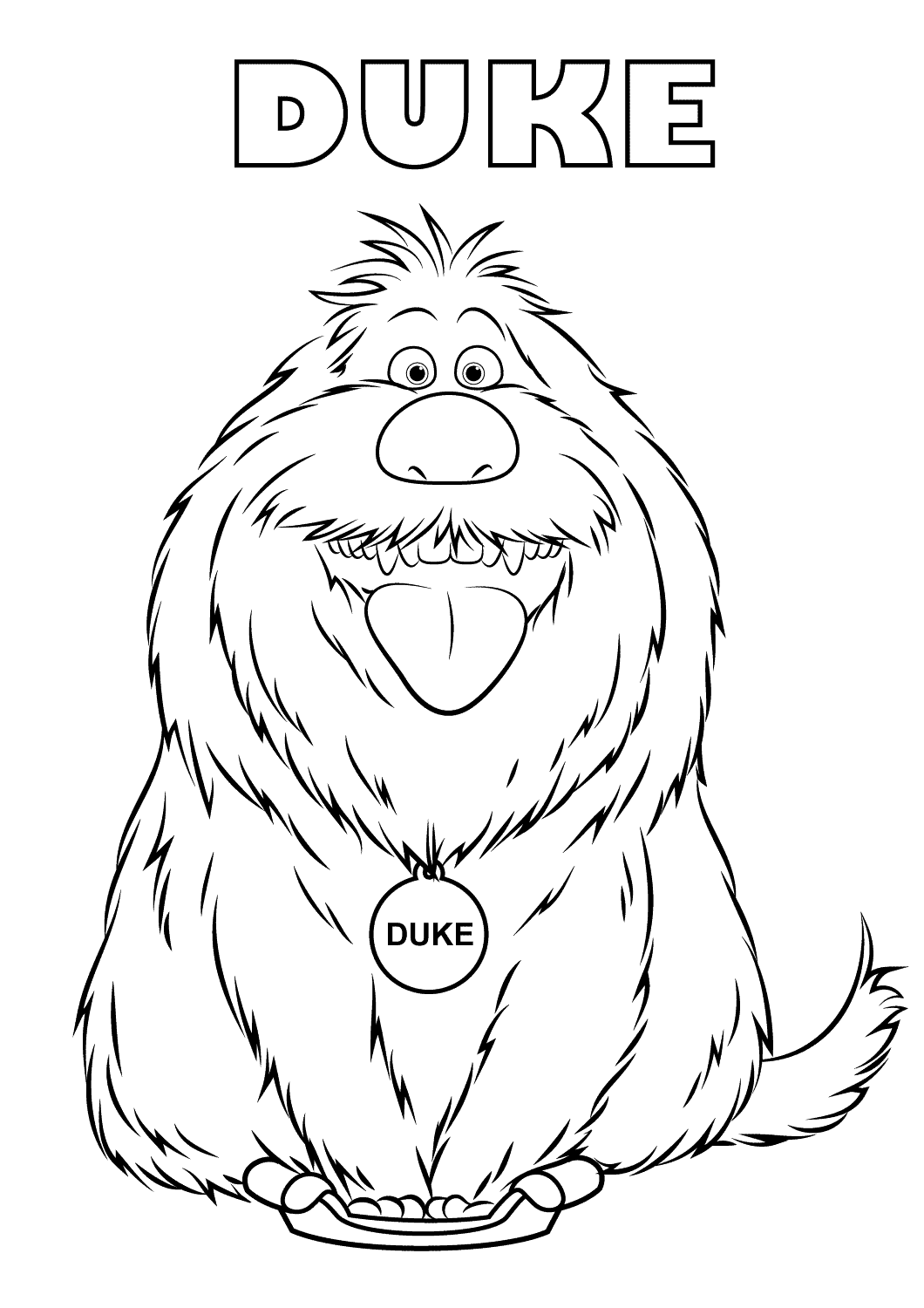 Comme des bãªtes coloring pages for children