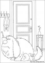 The secret life of pets coloring pages on coloring