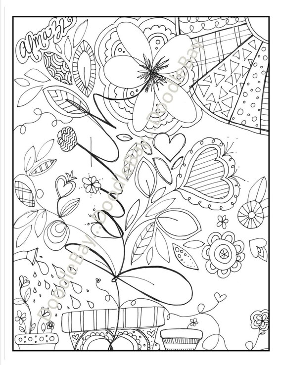 Faith is like a seed coloring page download now