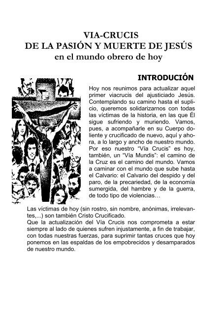 Viacrucis del mundo obrero