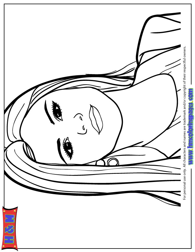 Coloring pages of teens