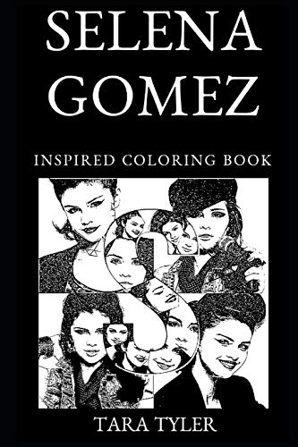 Selena gomez inspired coloring book by tara tyler