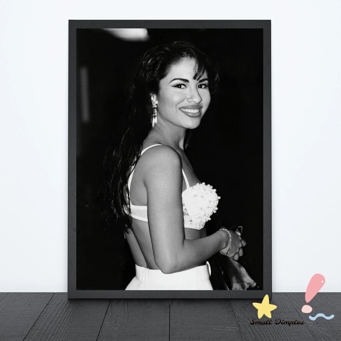 Selena quintanilla music star poster canvas art print home decoration wall painting no frame