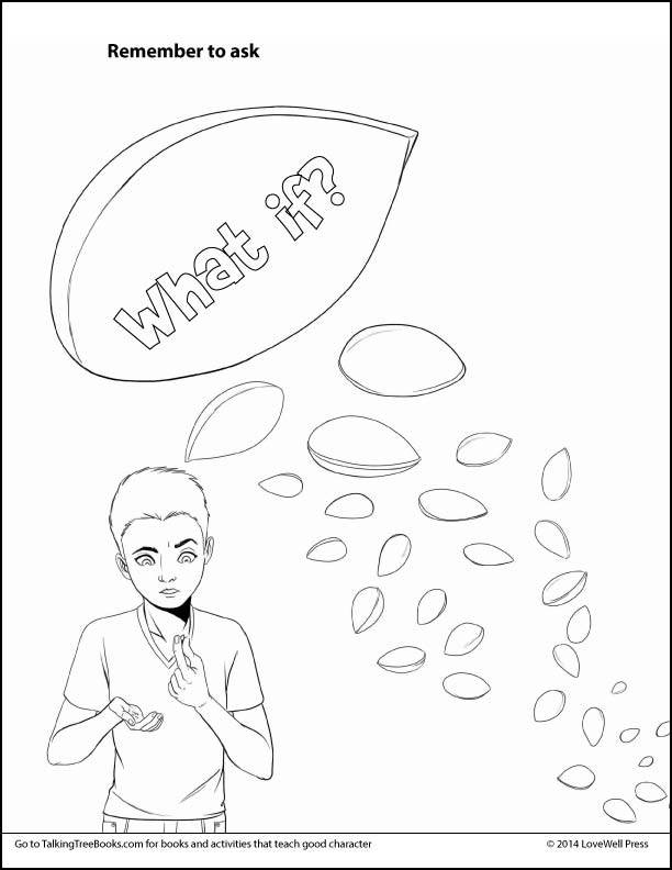 Free coloring pages for elementary social emotional learning
