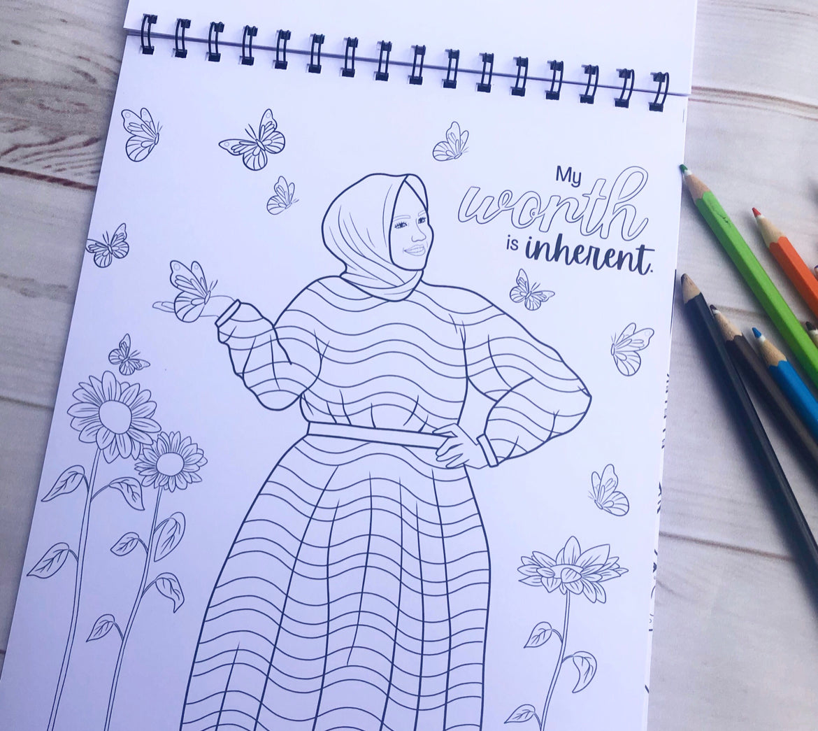 Self loveâ colouring book â the artibus yard