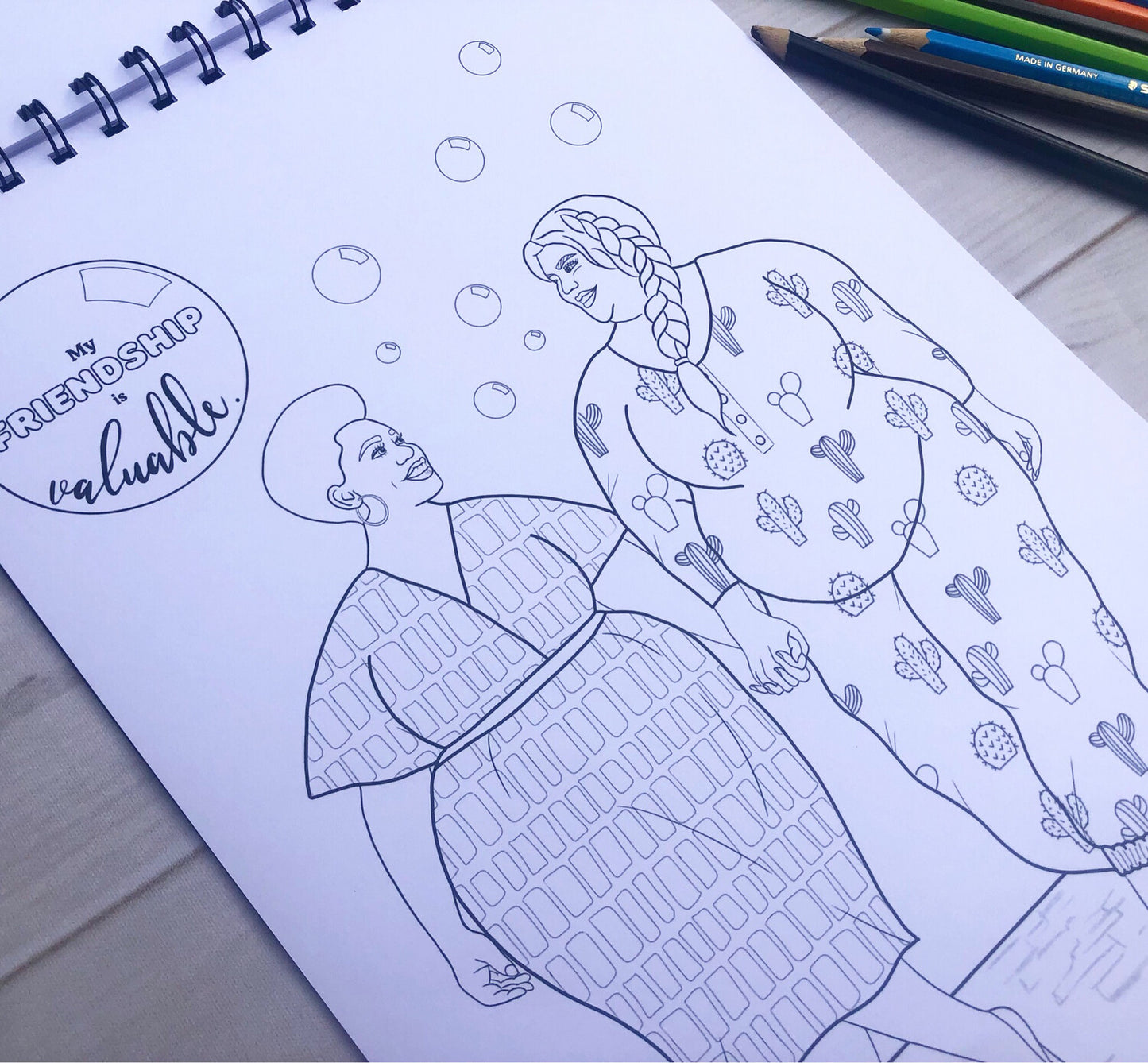 Self loveâ colouring book â the artibus yard