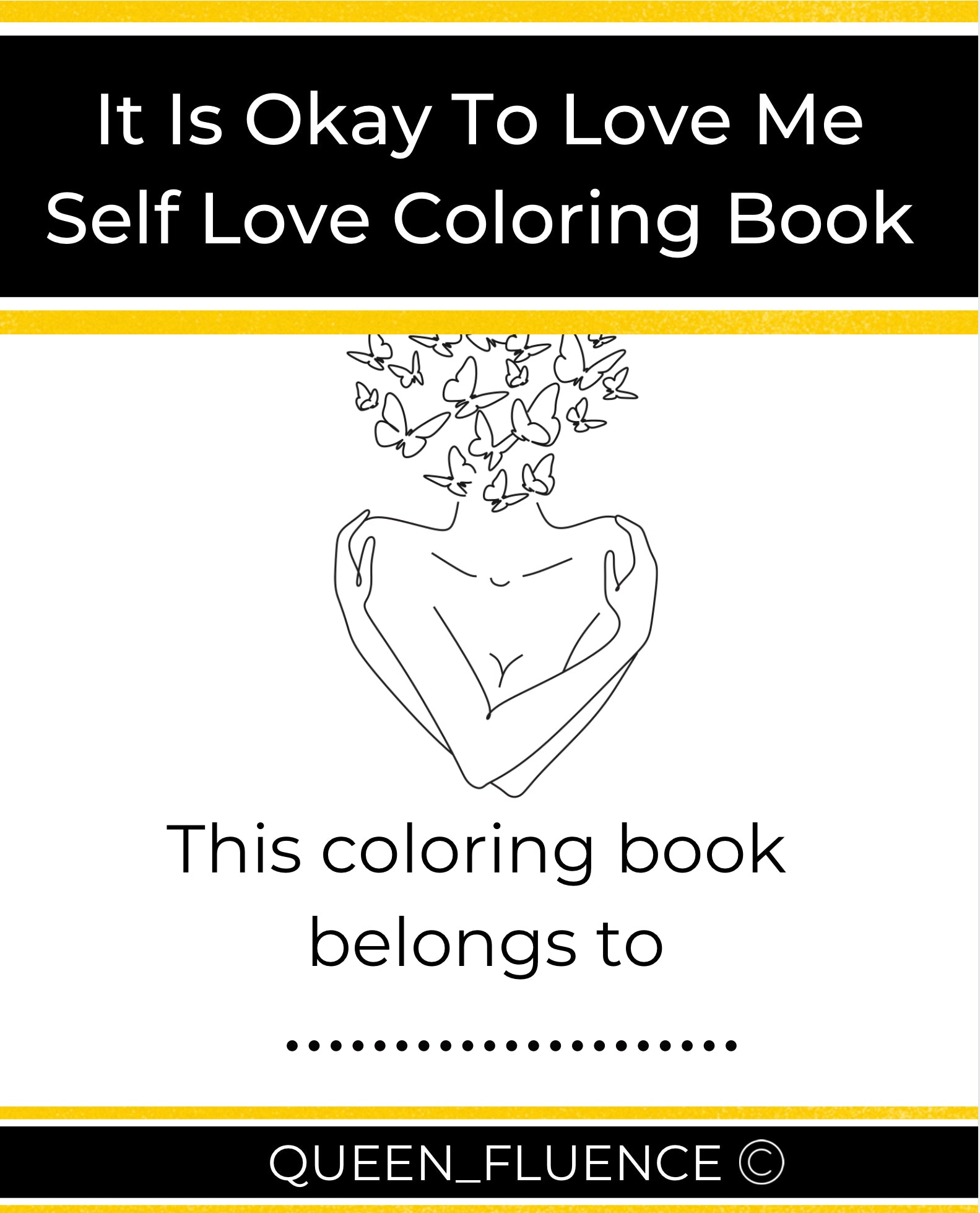 Its okay to love me self love coloring book queenfluence â adjusted crowns royal products