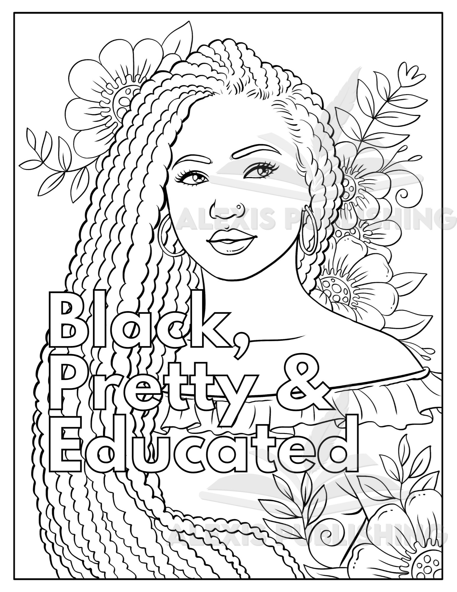 Self portrait coloring pages