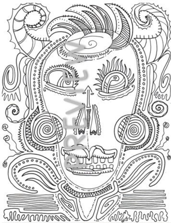 Printable artcoloring page atypical