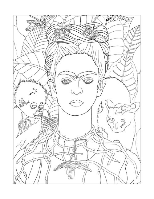 Coloring pages â the art room