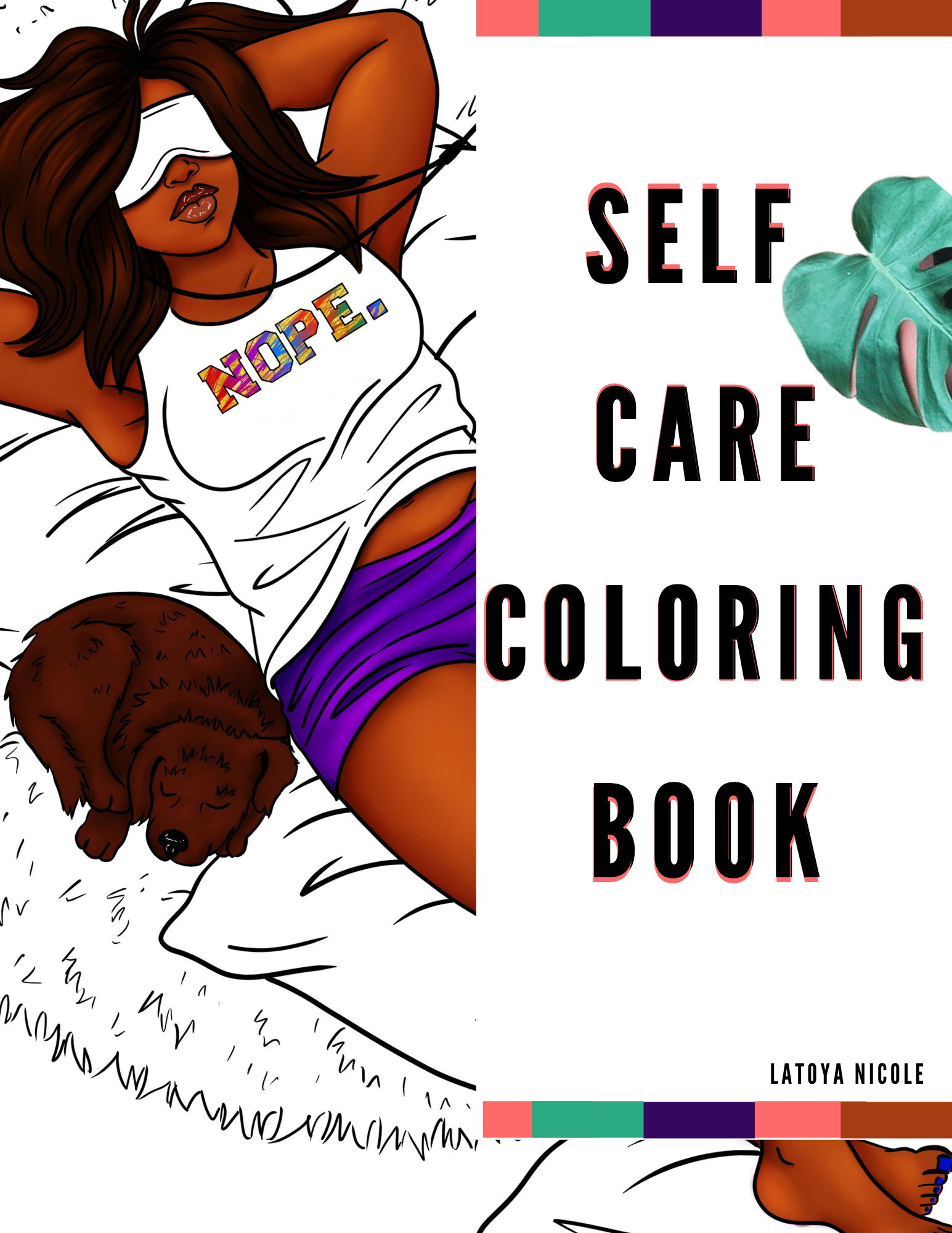 Self care coloring book download â entrepreneurs color too