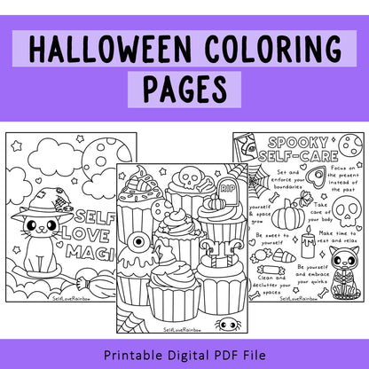 Halloween coloring pages â