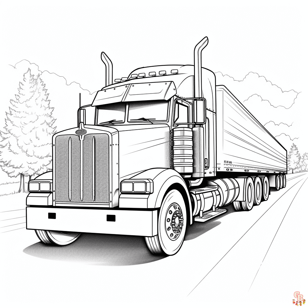 Printable wheeler coloring pages free for kids and adults