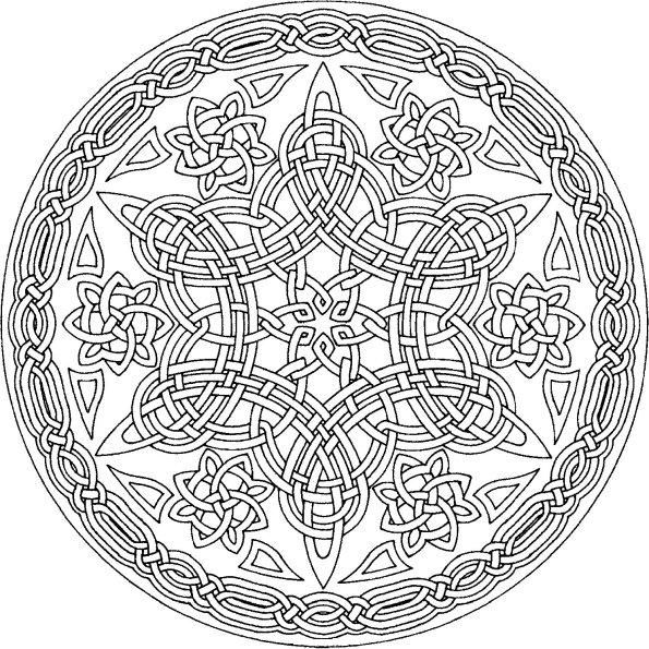 Mandala mandala coloring pages celtic coloring mandala coloring