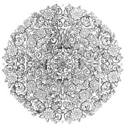 Floral mandalas coloring pages free coloring pages