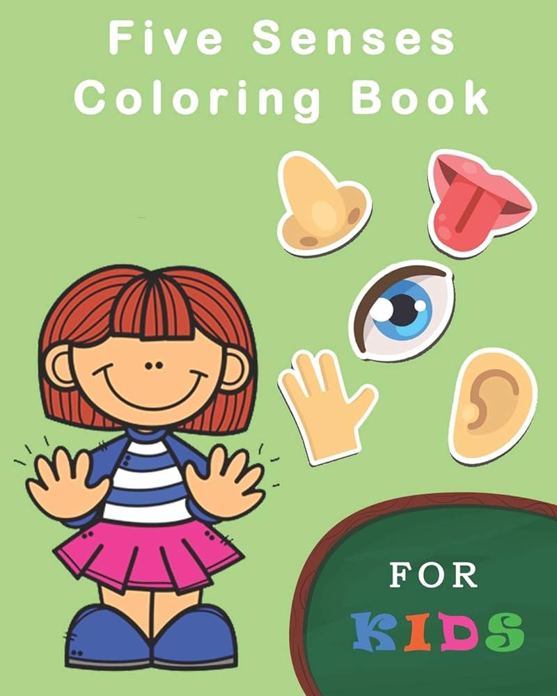 Buy five senses colorg books for kids five senses activity learng work for boys and girls book onle at low prices dia five senses colorg books for kids five senses