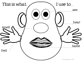 Five sense worksheet new five senses preschool coloring pages