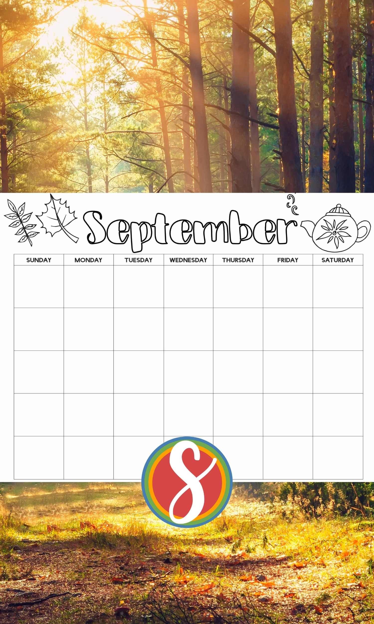 Free calendar printables