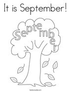 September coloring pages