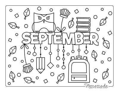 Free back to school coloring pages for kids