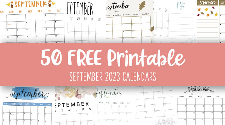 September calendars