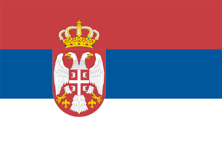 Flag of serbia