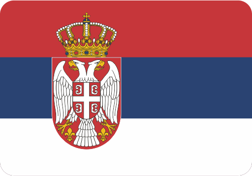 Serbia flag icon png and svg vector free download