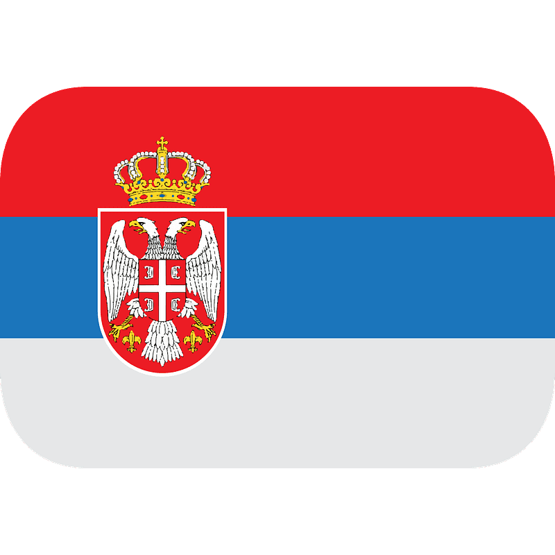 Serbia flag emoji clipart free download transparent png