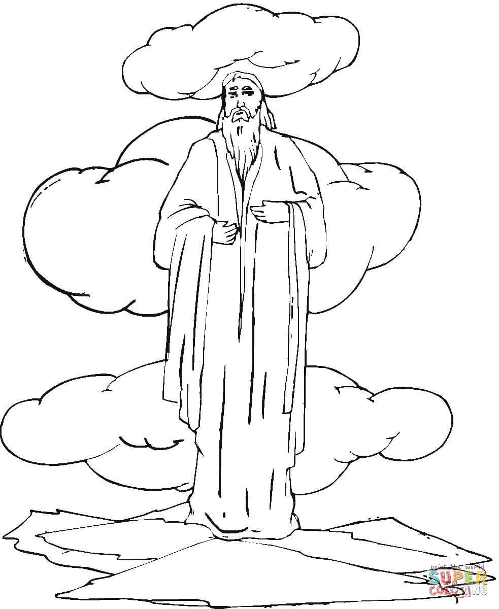 Sermon on the mount coloring page free printable coloring pages