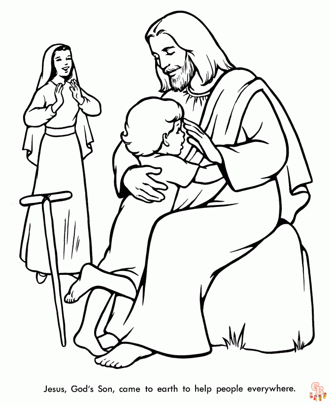 Bible coloring pages fun and educational for kids