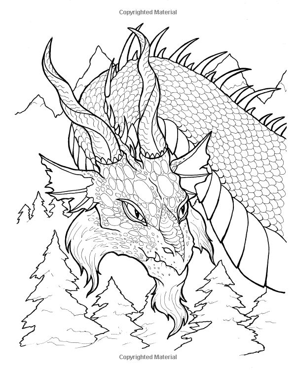 Fantastical dragons coloring book dragon coloring page snake coloring pages coloring books