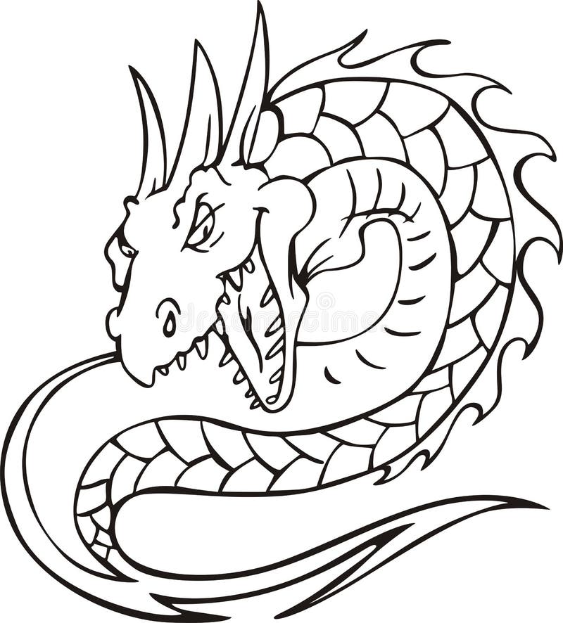 Dragon serpent stock illustrations â dragon serpent stock illustrations vectors clipart