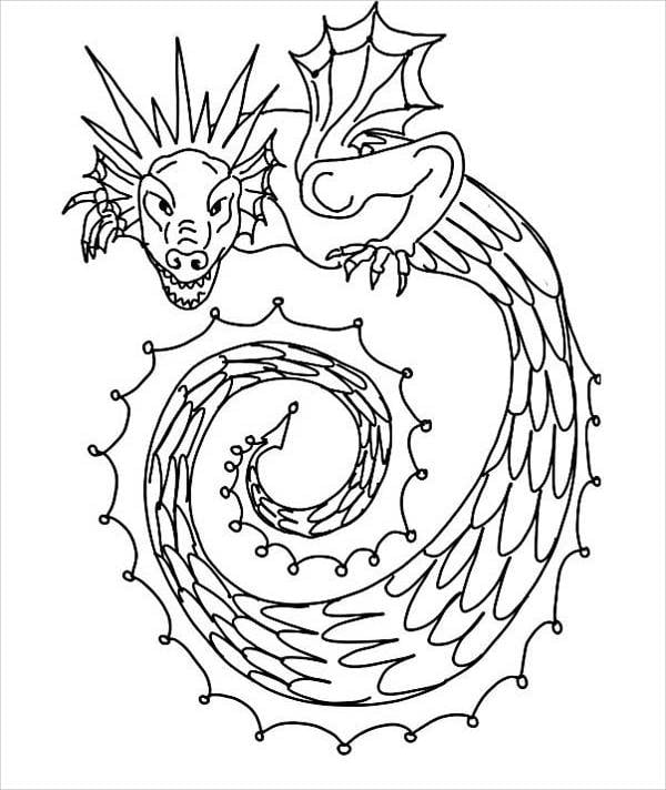 Snake coloring pages