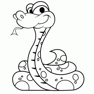 Serpiente para colorear pintar e imprimir snake coloring pages frog coloring pages love coloring pages