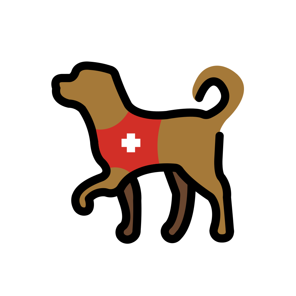 Ððº service dog emoji